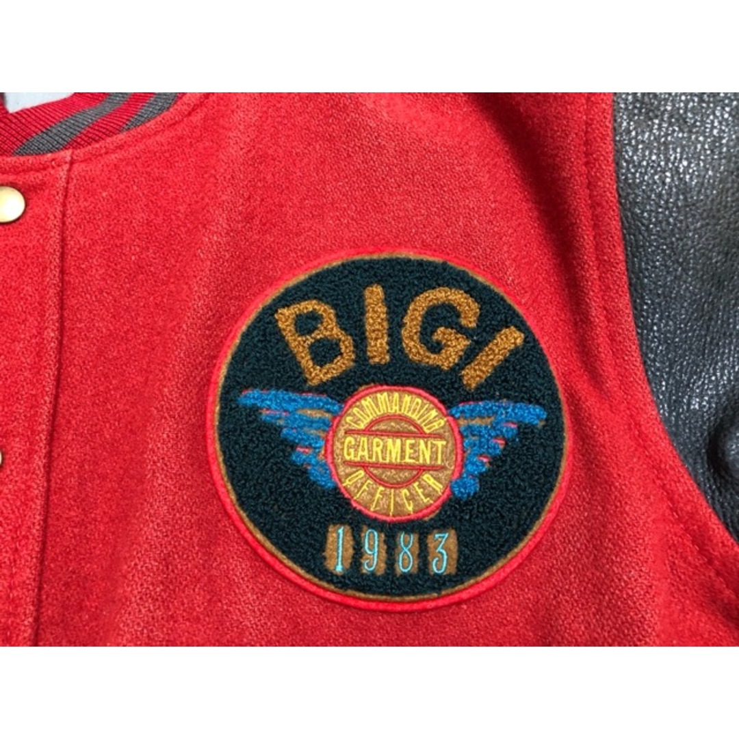 MEN'S BIGI(メンズビギ)のMEN’S BIGI（メンズビギ）80's　ヴィンテージ　ポケット袖レザー　スタジャン【E2211-007】 メンズのジャケット/アウター(スタジャン)の商品写真