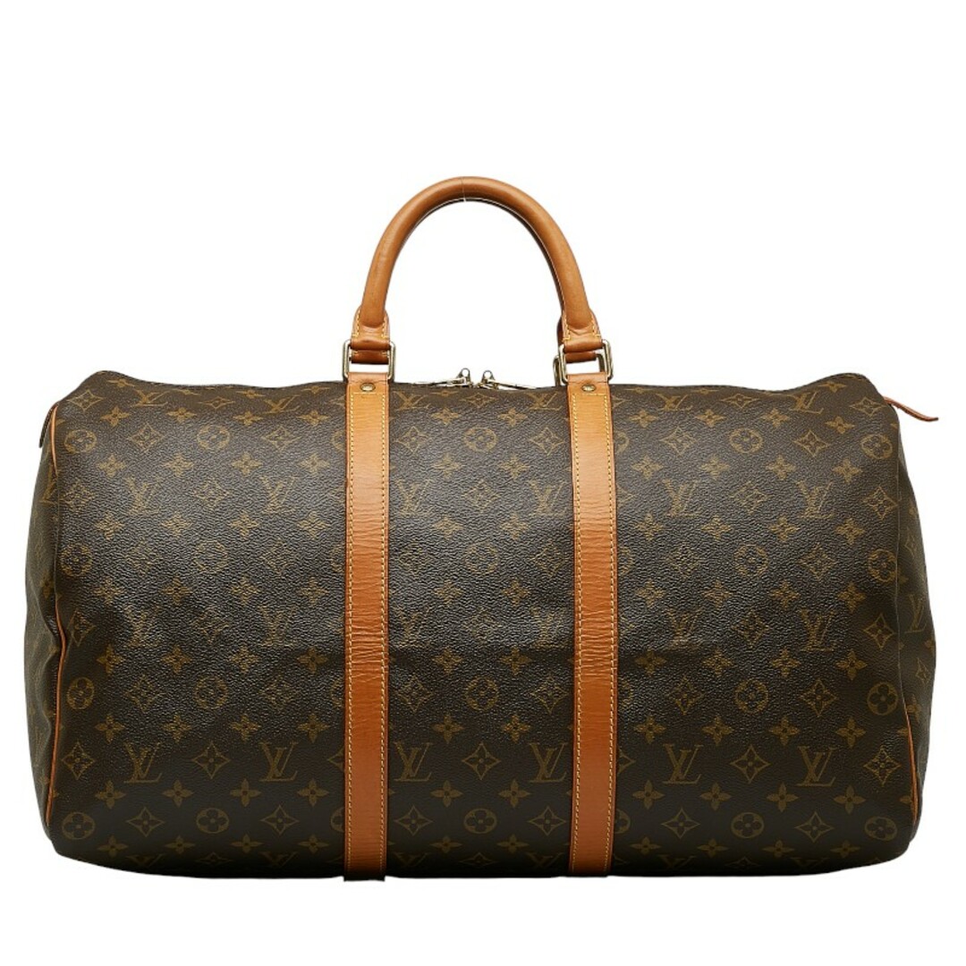 ルイ ヴィトン モノグラム キーポル50 ボストンバッグ ハンドバッグ M41426 PVC レディース LOUIS VUITTON 【222-33760】約48cm開閉式