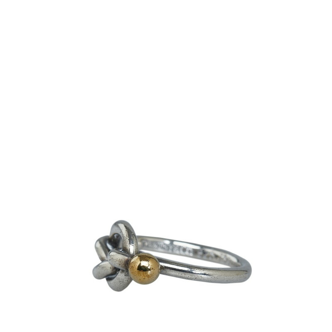 Tiffany & Co.(ティファニー)の美品 ティファニー ラブノット リング 指輪 SV925 シルバー K18YG レディース TIFFANY&Co. 【228-34011】 レディースのアクセサリー(リング(指輪))の商品写真