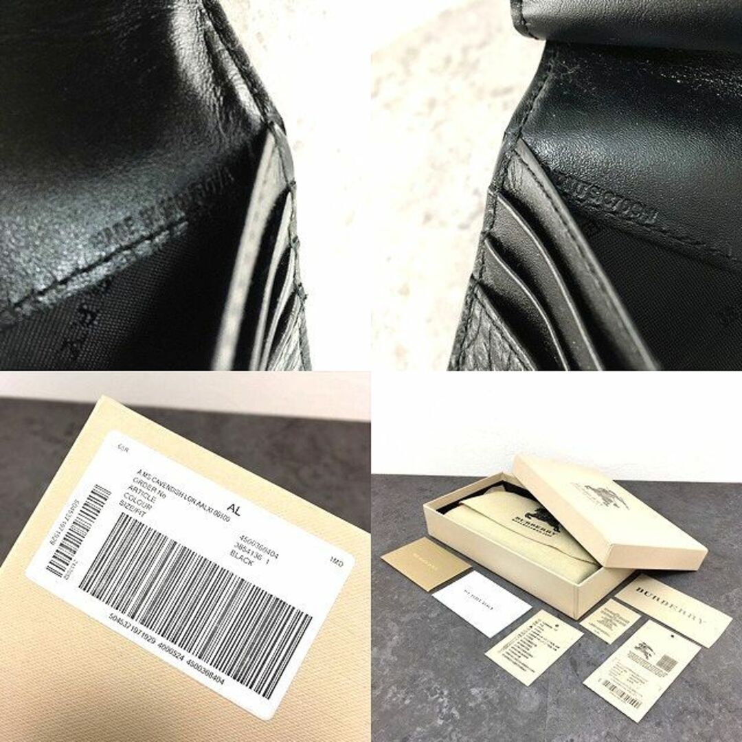 BURBERRY(バーバリー)の極美品 BURBERRY 長財布 ブラック 箱付き 169 レディースのファッション小物(財布)の商品写真