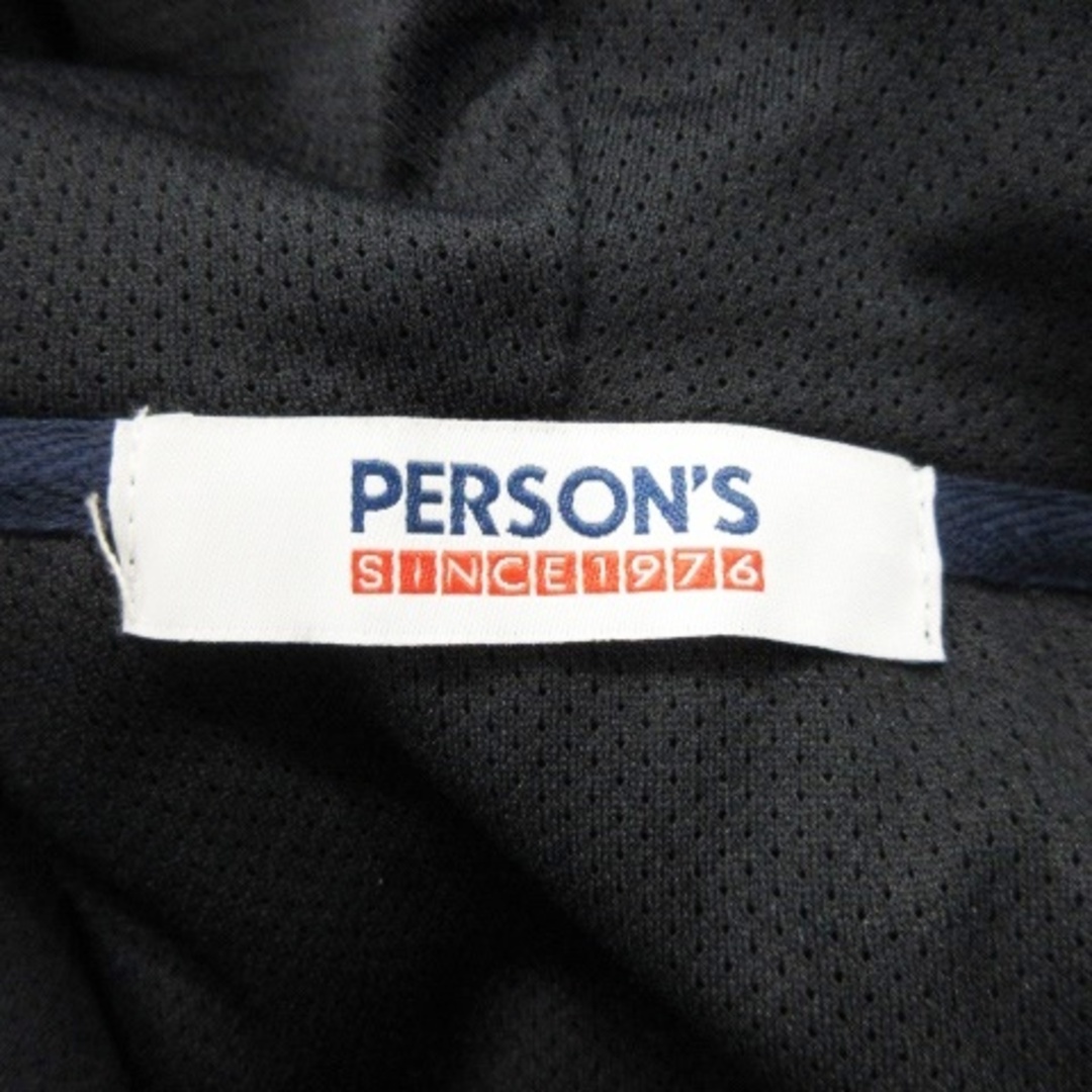 PERSON'S(パーソンズ)のパーソンズ ジャケット ブルゾン ボア ジップアップ フーディー 防寒 L 紺 レディースのジャケット/アウター(ブルゾン)の商品写真
