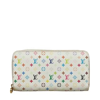 ルイヴィトン(LOUIS VUITTON)のルイ ヴィトン モノグラム マルチカラー ジッピーウォレット ラウンドファスナー 長財布 M60241 PVC レディース LOUIS VUITTON 【228-35837】(財布)