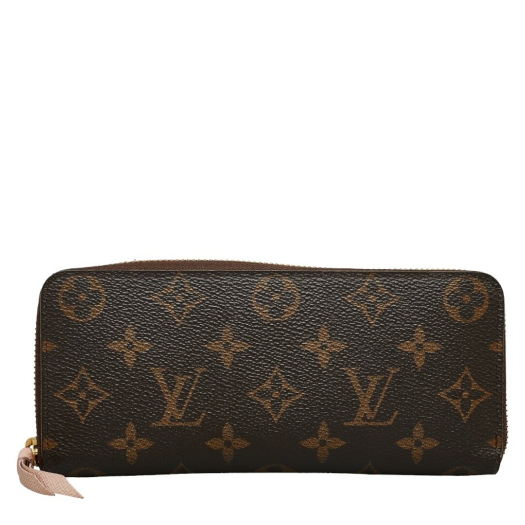 LOUIS VUITTON(ルイヴィトン)のルイ ヴィトン モノグラム ポルトフォイユクレマンス ラウンドファスナー 長財布 M61298 PVC レディース LOUIS VUITTON 【228-35887】 レディースのファッション小物(財布)の商品写真