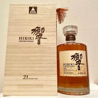 サントリー - 響21年 ミズナラ 100周年 記念 ボトルの通販 by サントリー - 響21年 ミズナラ 100周年 記念 ボトルの通販 by
