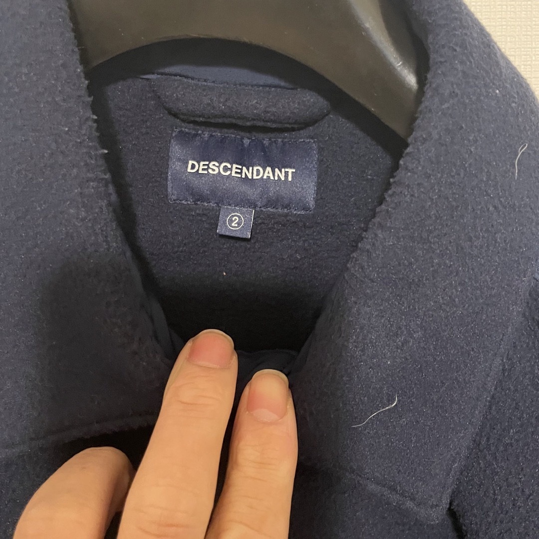 DESCENDANT(ディセンダント)のディセンダント　フリースシャツジャケット　02サイズ メンズのジャケット/アウター(ブルゾン)の商品写真