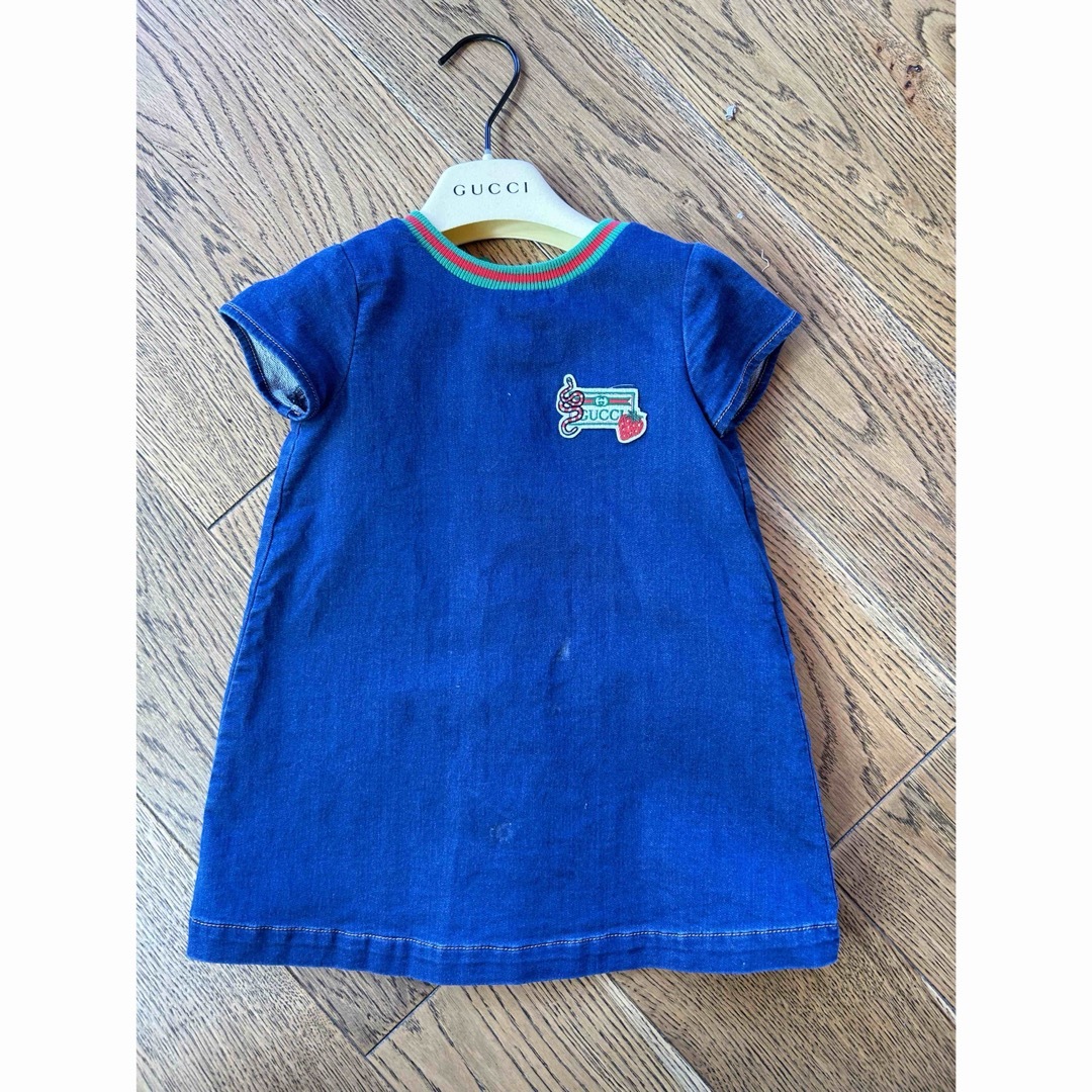 Gucci(グッチ)のGUCCIベビーワンピース キッズ/ベビー/マタニティのベビー服(~85cm)(ワンピース)の商品写真