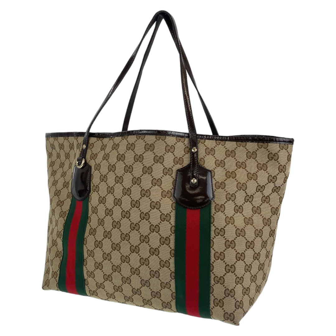 Gucci - GUCCI グッチ シェリーライン ジョリー ブラウン 茶色 GG