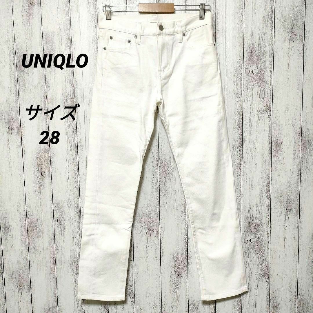 UNIQLO(ユニクロ)のUNIQLO ユニクロ (28)　ストレッチセルビッジスリムフィットジーンズ メンズのパンツ(デニム/ジーンズ)の商品写真