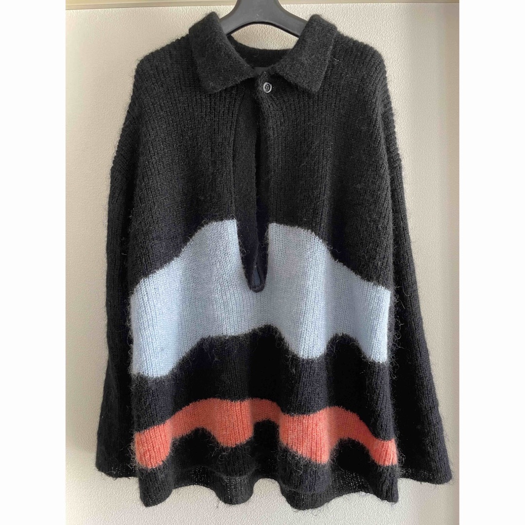 soduk スドーク　drawing knit ブラック レディースのトップス(ニット/セーター)の商品写真