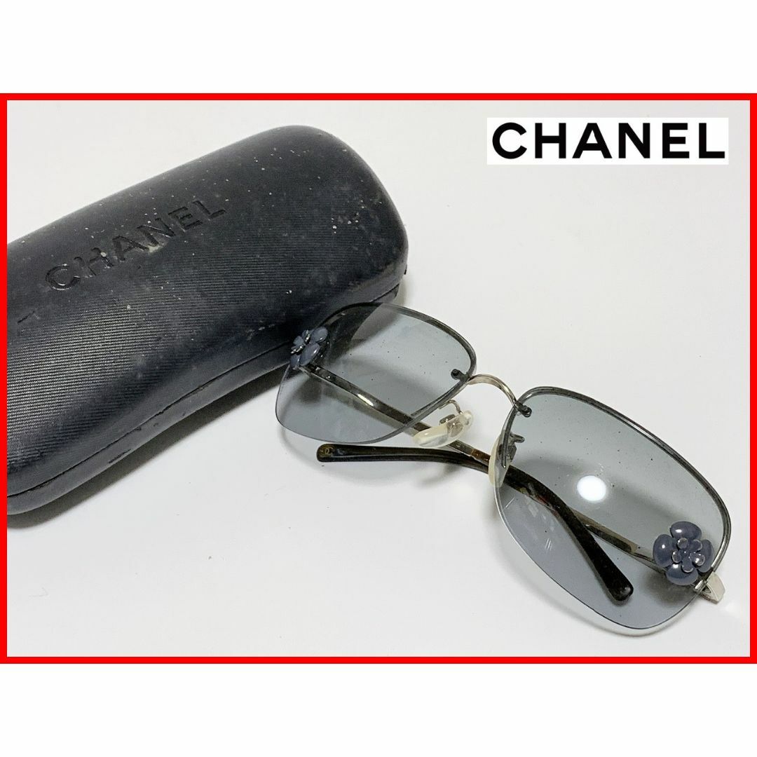 CHANEL - CHANEL シャネル サングラス ケース付 K4の通販 by ...