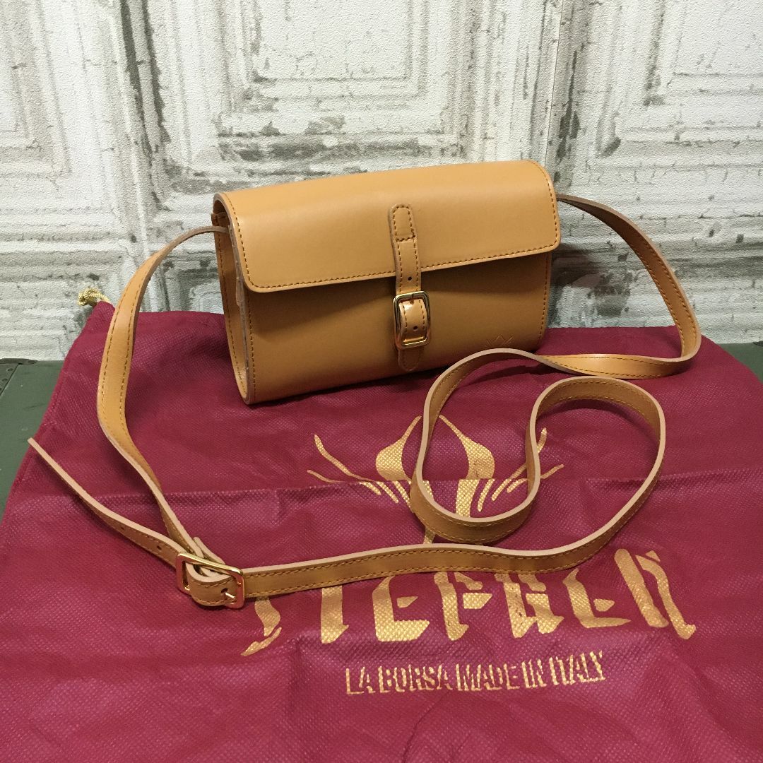 (希少)stephen shoulderbag madein Italy