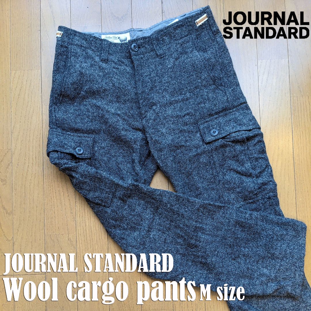 JOURNAL STANDARD(ジャーナルスタンダード)のJOURNAL STANDARD_ウールカーゴパンツ メンズのパンツ(ワークパンツ/カーゴパンツ)の商品写真