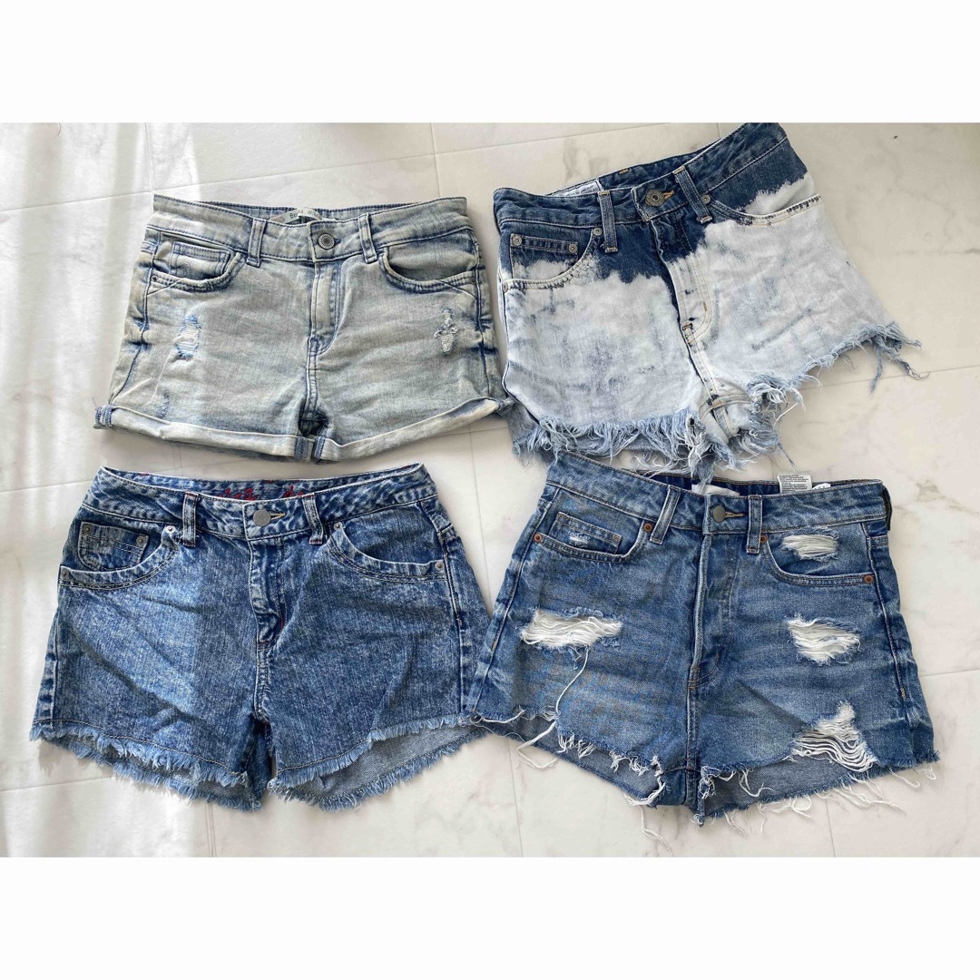 MSGM.ダメージショートパンツ SLY - ダメージデニムショートパンツ 4枚の通販 by む｜スライ