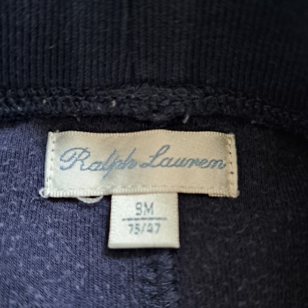 Ralph Lauren(ラルフローレン)のラルフローレン　セットアップ　パーカー & パンツ　9M75㎝ キッズ/ベビー/マタニティのベビー服(~85cm)(パンツ)の商品写真