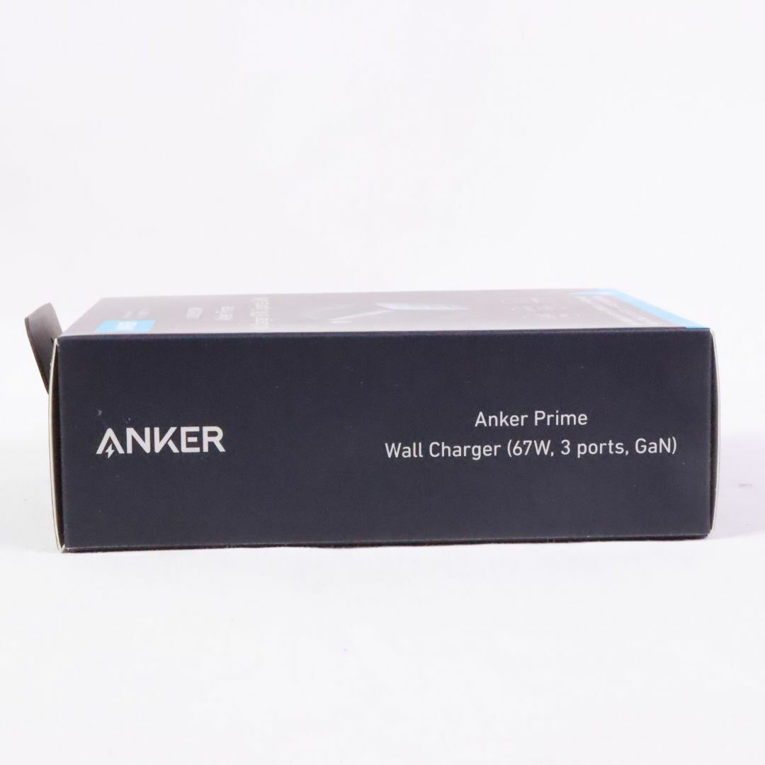 Anker(アンカー)のAnker　アンカー　Prime Wall Charger (67W, 3 ports, GaN) (USB PD 充電器 USB-A & USB-C 3ポート) スマホ/家電/カメラのスマートフォン/携帯電話(その他)の商品写真