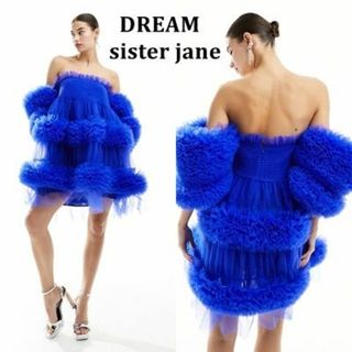 シスタージェーン(sister jane)のDREAM Sister Jane Whitney Tulle フリルミニドレス(ミニドレス)