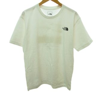 ザノースフェイス(THE NORTH FACE)のザノースフェイス 美品 Tシャツ カットソー プリント 半袖 白 L IBO46(Tシャツ/カットソー(半袖/袖なし))