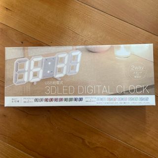 3D LED DIGITAL CLOCK(置時計)