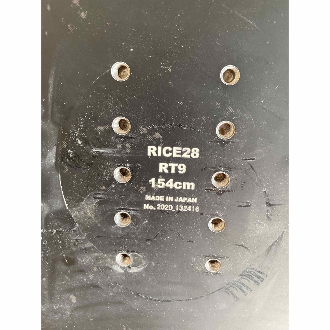 RICE28(ライストゥエンティーエイト)のRice28 LT9 LTD 154cm 20-21モデル スポーツ/アウトドアのスノーボード(ボード)の商品写真