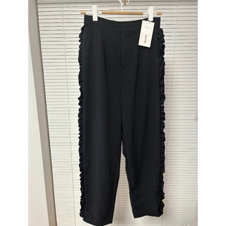 パンツamiur basic tuck switching pants