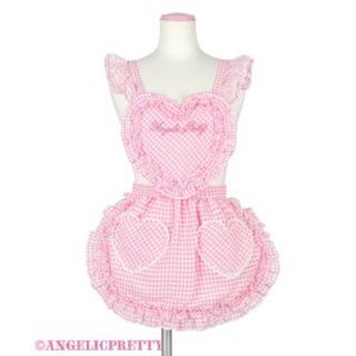 アンジェリックプリティー(Angelic Pretty)のHeartギンガムフリルエプロン(その他)