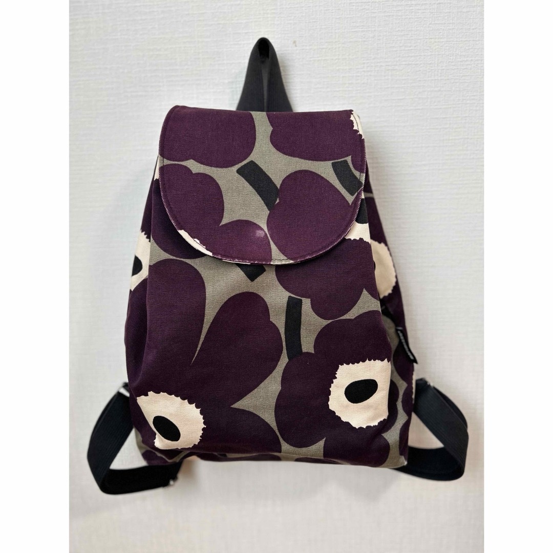 marimekko(マリメッコ)のマリメッコ  ウニッコ　リュック　紫　カーキ　ピンク レディースのバッグ(リュック/バックパック)の商品写真