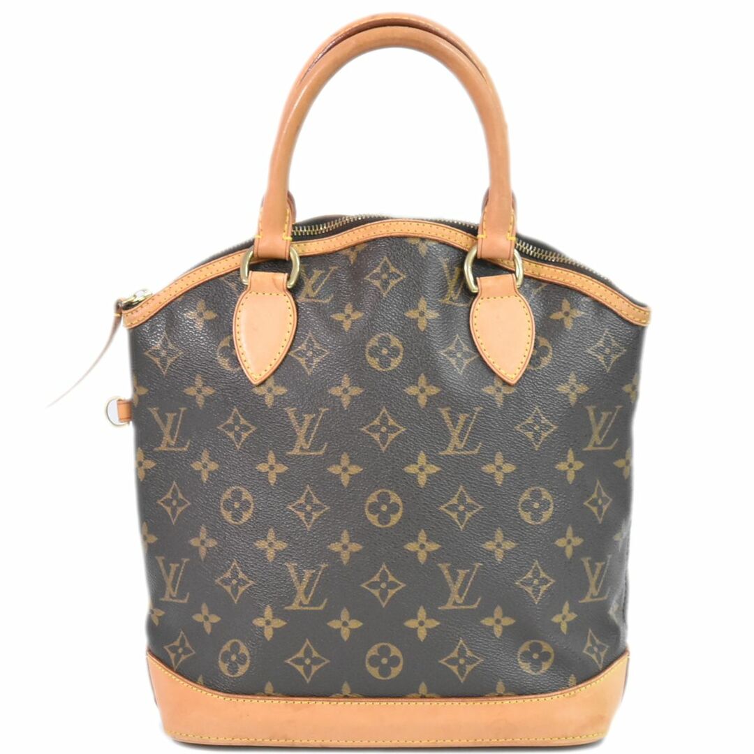 本物 ルイヴィトン LOUIS VUITTON LV ロックイット モノグラム ハンドバッグ ブラウン M40102 Lockit ビトン バッグバッグ