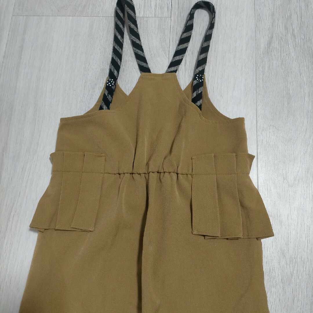 UNICA(ユニカ)のUNICA オルガンペプラムサロペット キッズ/ベビー/マタニティのキッズ服女の子用(90cm~)(パンツ/スパッツ)の商品写真