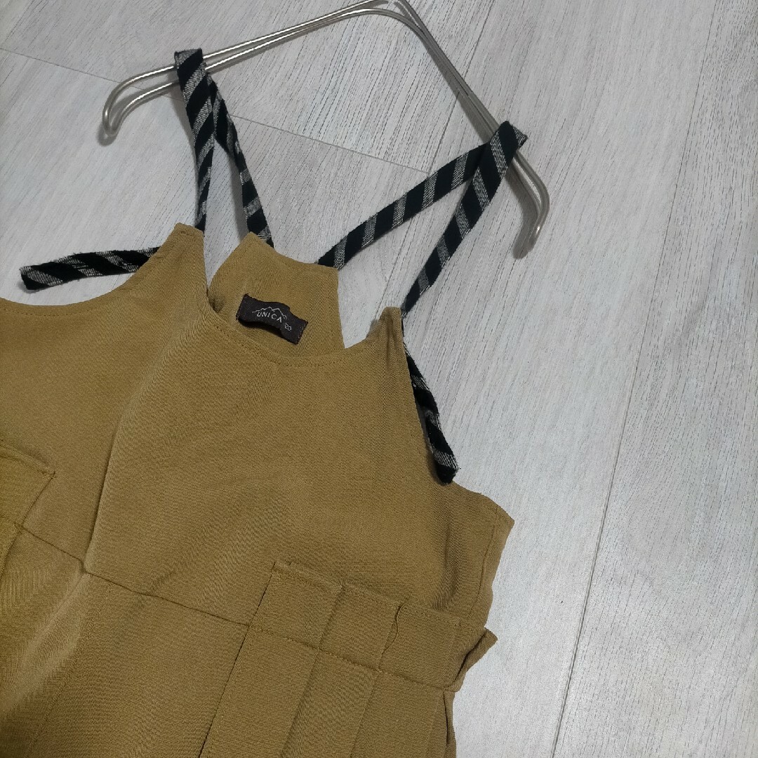 UNICA(ユニカ)のUNICA オルガンペプラムサロペット キッズ/ベビー/マタニティのキッズ服女の子用(90cm~)(パンツ/スパッツ)の商品写真