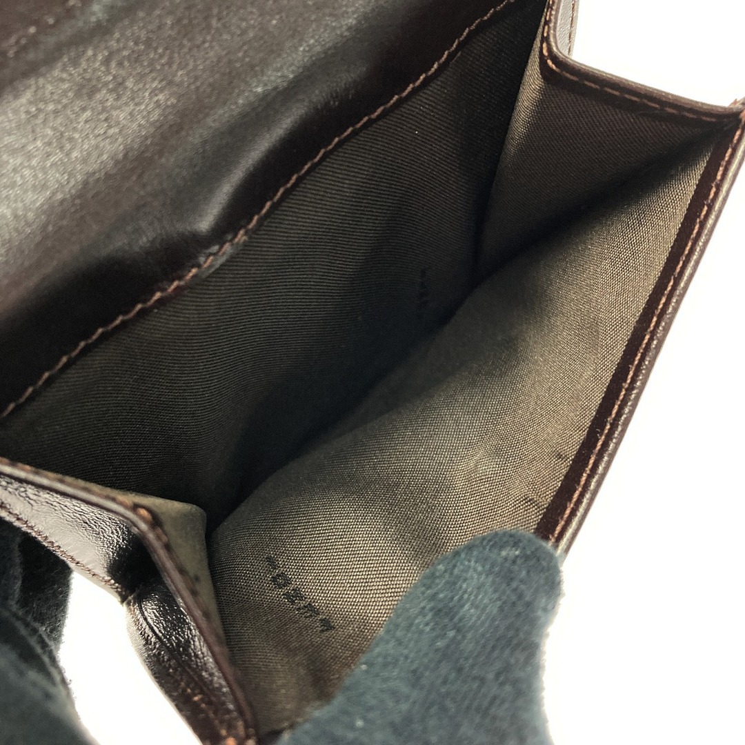 FENDI - FENDI フェンディ ズッカ柄 Wホック 2つ折り財布 2289 FENDI - FENDI フェンディ ズッカ柄 Wホック 2つ折り財布 2289