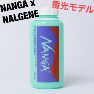 ナンガ(NANGA)の【蓄光モデル】ナンガ×ナルゲン ボックスロゴ クラシック 1.0Lボトル(食器)