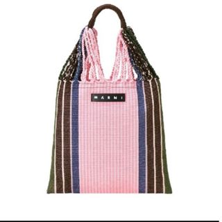 マルニ(Marni)のマルニ　MARNI ハンモックバッグ　梅田阪急限定色　ピンク(ハンドバッグ)