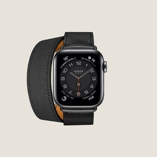 Hermes - エルメス　HERMES Apple Watch ドゥブルトゥールレザーストラップ