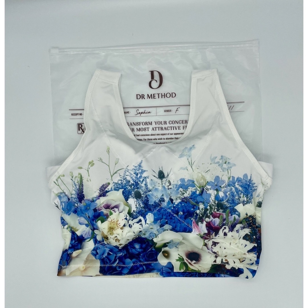 専用　Mサイズ　サムシングブルー　フレンチピンク レディースの下着/アンダーウェア(ブラ)の商品写真