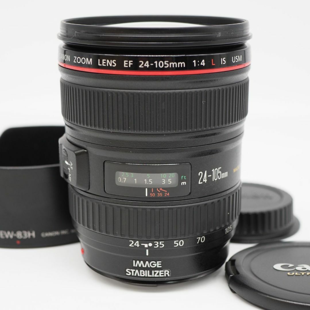 Canon(キヤノン)の■ほぼ新品■ CANON EF24-105mm F4L IS USM スマホ/家電/カメラのカメラ(レンズ(ズーム))の商品写真