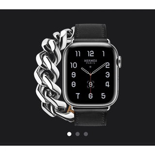 エルメス(Hermes)のApple Watch HERMES ドゥブルトゥールグルメットメタル　バンド(腕時計)