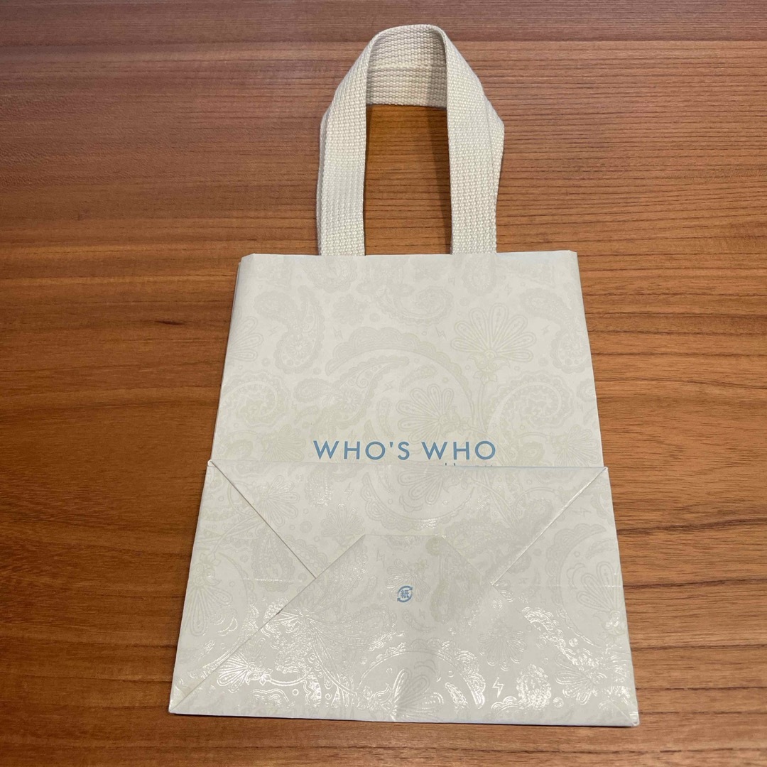 WHO'S WHO gallery(フーズフーギャラリー)のWHO'S WHO gallery ショッパー レディースのバッグ(ショップ袋)の商品写真