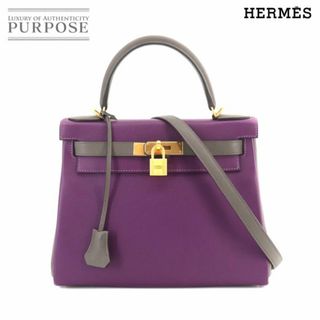 エルメス(Hermes)の未使用 展示品 エルメス HERMES ケリー 28 パーソナル SPO ハンド ショルダー バッグ エバーカラー アネモネ エタン C刻印 内縫い VLP 90213170(ハンドバッグ)