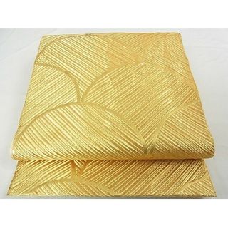 平和屋2■全通柄袋帯　青海波　金糸　逸品　rt3068(帯)