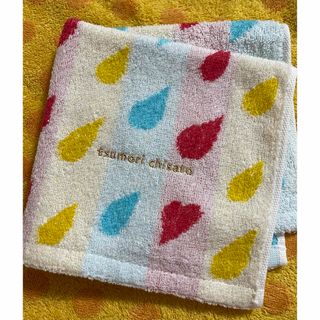 ツモリチサト(TSUMORI CHISATO)のツモリチサト　ハンドタオル　ドロップス　34x35(タオル/バス用品)