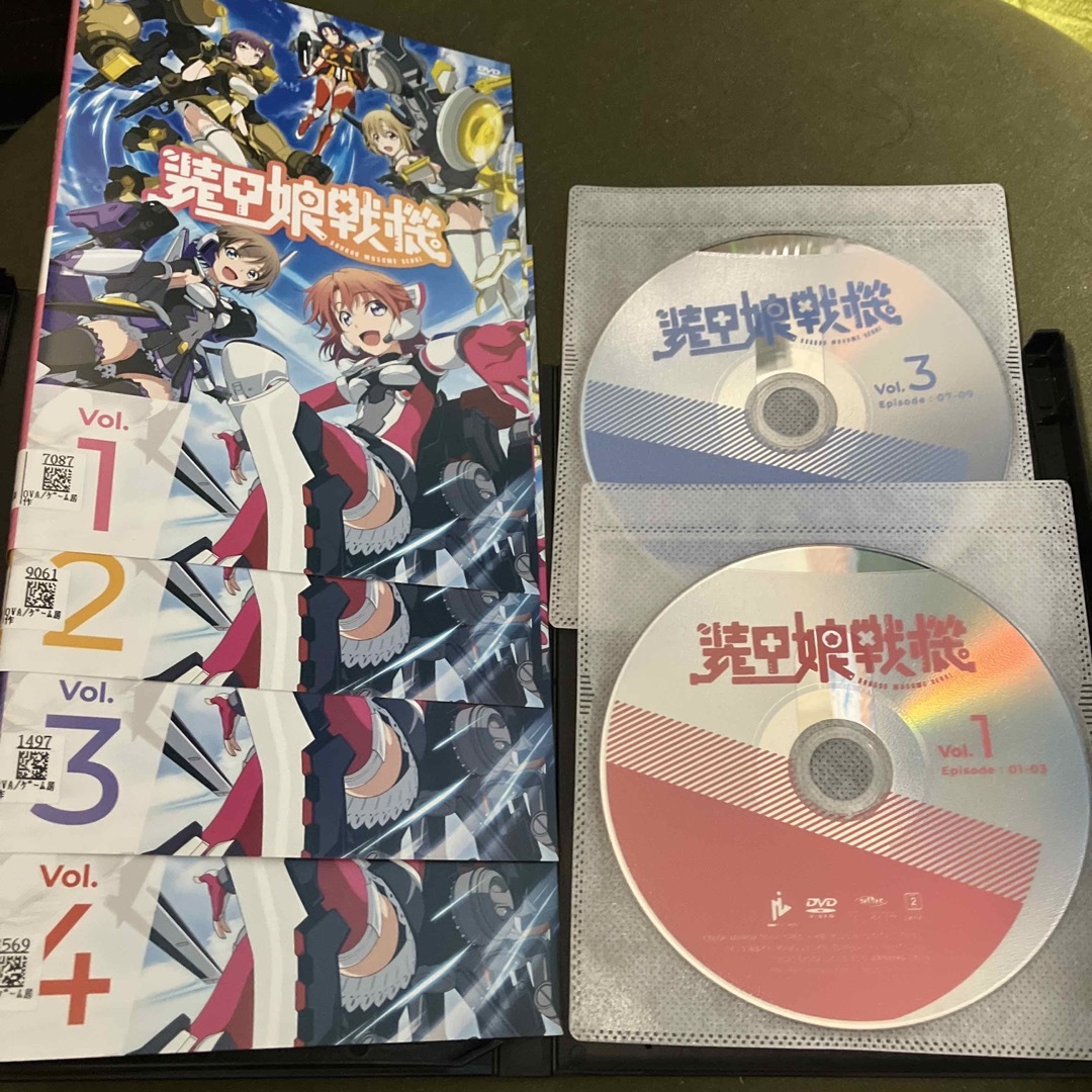 装甲娘戦機 [レンタル落ち] 全4巻 エンタメ/ホビーのDVD/ブルーレイ(アニメ)の商品写真