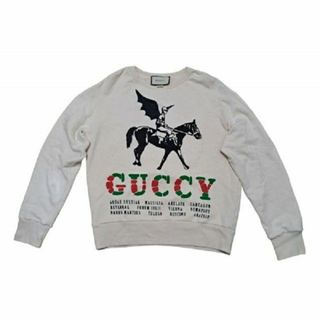 グッチ  トレーナー ペガサス ロゴ XS トップス GUCCI 475532(トレーナー/スウェット)