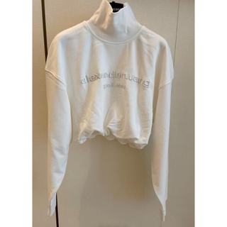 Alexander Wang - アレキサンダーワン ショート丈 パーカーの Alexander Wang - アレキサンダーワン ショート丈 パーカーの
