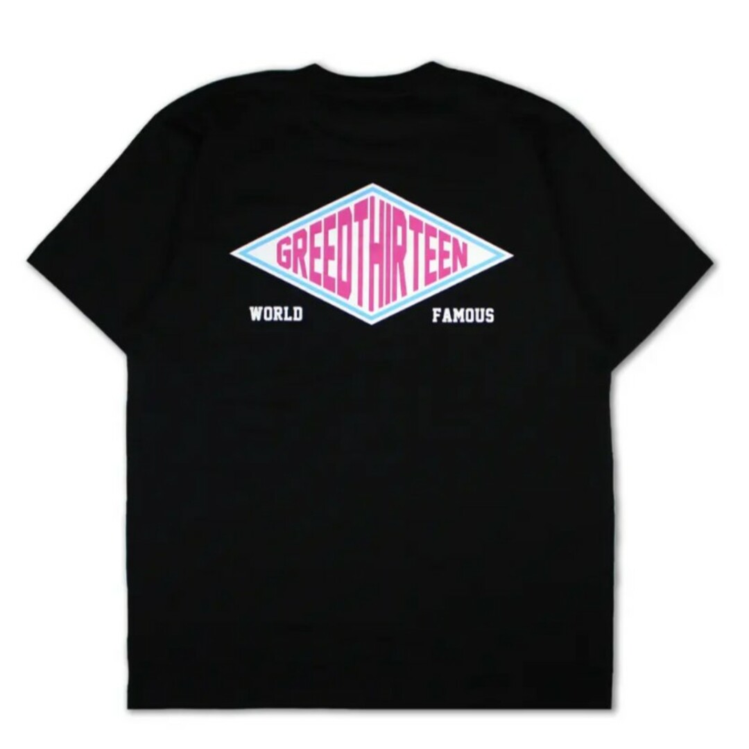 【数原龍友着用】GREED THIRTEEN SK8T-shirts　Black メンズのトップス(Tシャツ/カットソー(半袖/袖なし))の商品写真