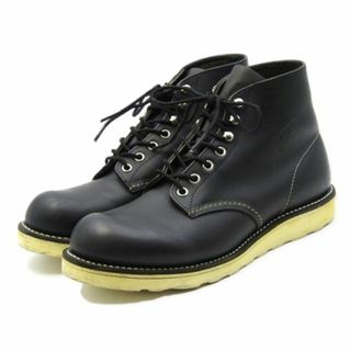 レッドウィング(REDWING)のレッドウィング ラウンドトゥ 8165 クロームレザー  10007177(ブーツ)