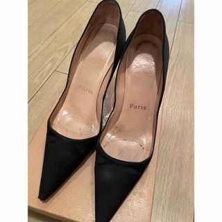 クリスチャンルブタン(Christian Louboutin)のルブタン　黒　パンプス　36(ハイヒール/パンプス)