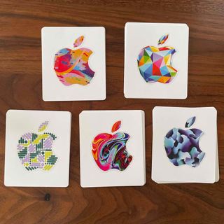 Apple Gift Card 全種5枚セット25枚(カード)