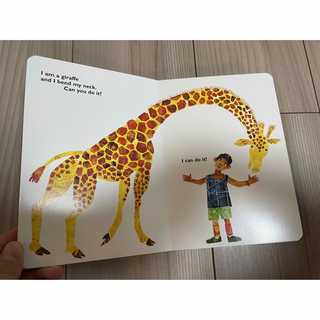 ERIC CARLE(エリックカール)の英語絵本　エリックカール from head to toe エンタメ/ホビーの本(洋書)の商品写真