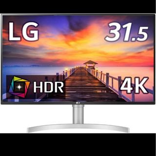 エルジーエレクトロニクス(LG Electronics)のLG 31.5インチ 4K モニター ディスプレイ 32UN550-W(ディスプレイ)