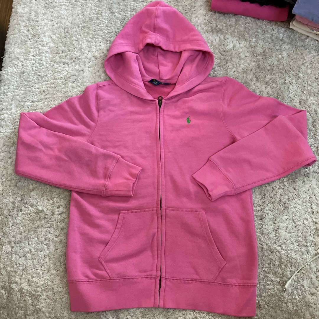 POLO RALPH LAUREN(ポロラルフローレン)のパーカー キッズ/ベビー/マタニティのキッズ服女の子用(90cm~)(ジャケット/上着)の商品写真